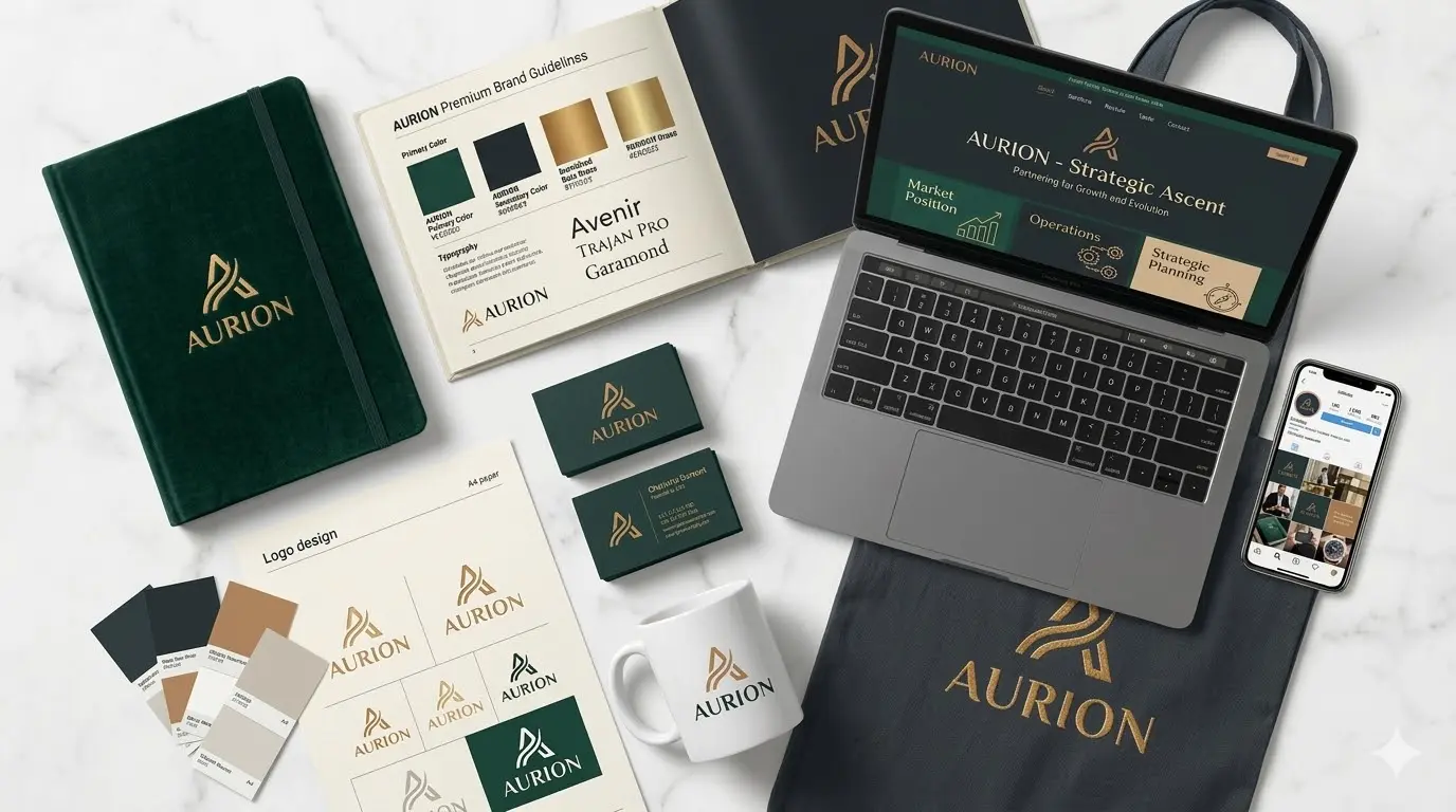 Mockup Identité visuelle Brannity